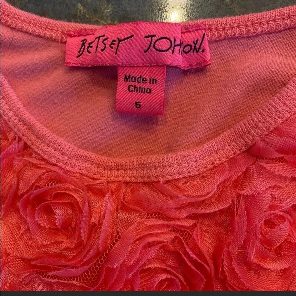 Betsey Johnson Tulle Flower Dress